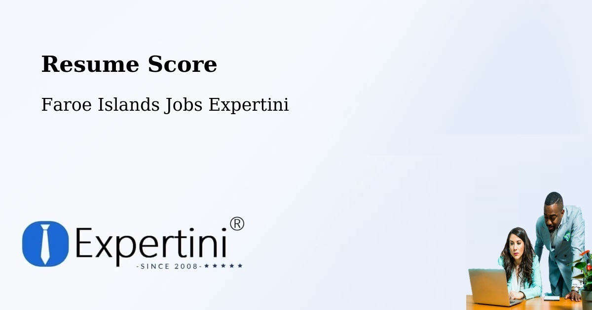Resume Score & Job Description Match Tool – Nes - Faroe Islands Jobs Expertini